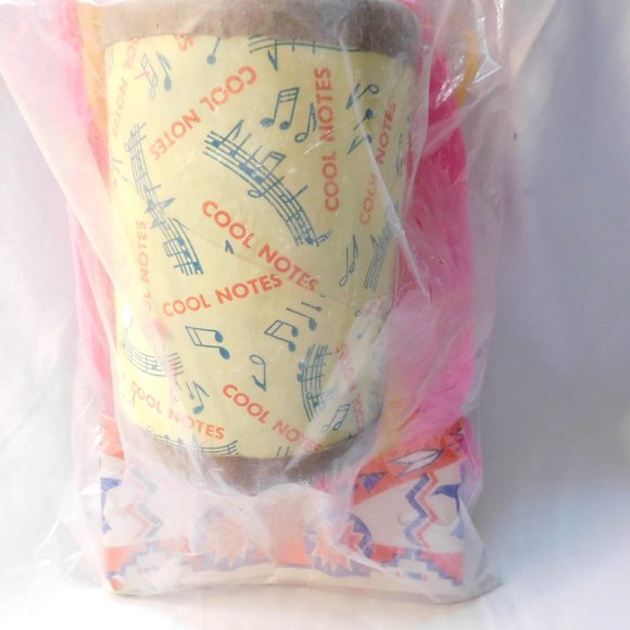 Vintage Come Play Products Indian Headdress Drum Play Set 1960's - Picture 2 of 6